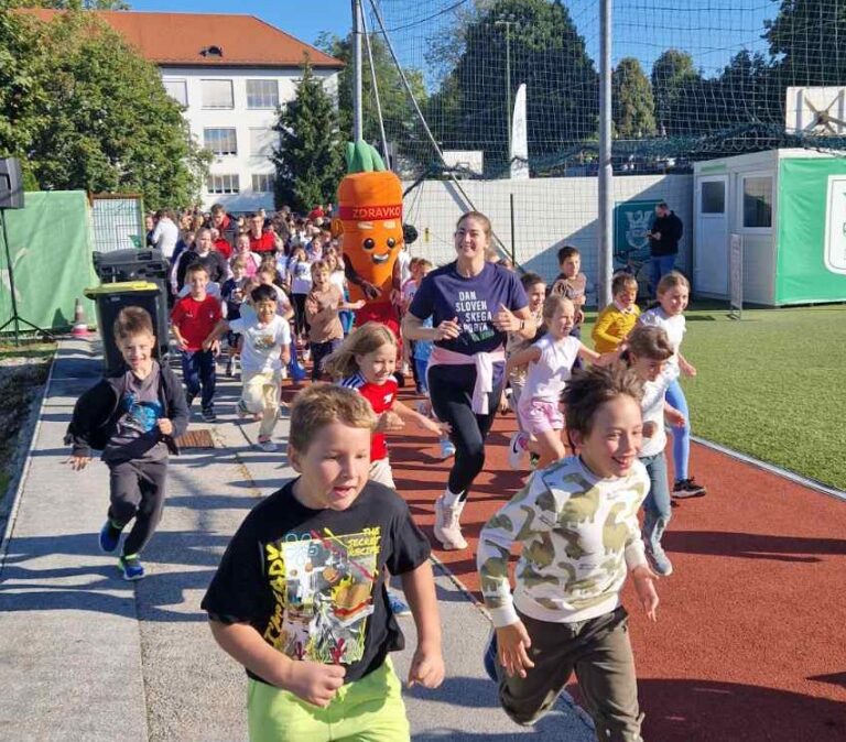 Na Dan slovenskega športa smo skupno v 68 krajih po Sloveniji naredili 98.980 kilometrov